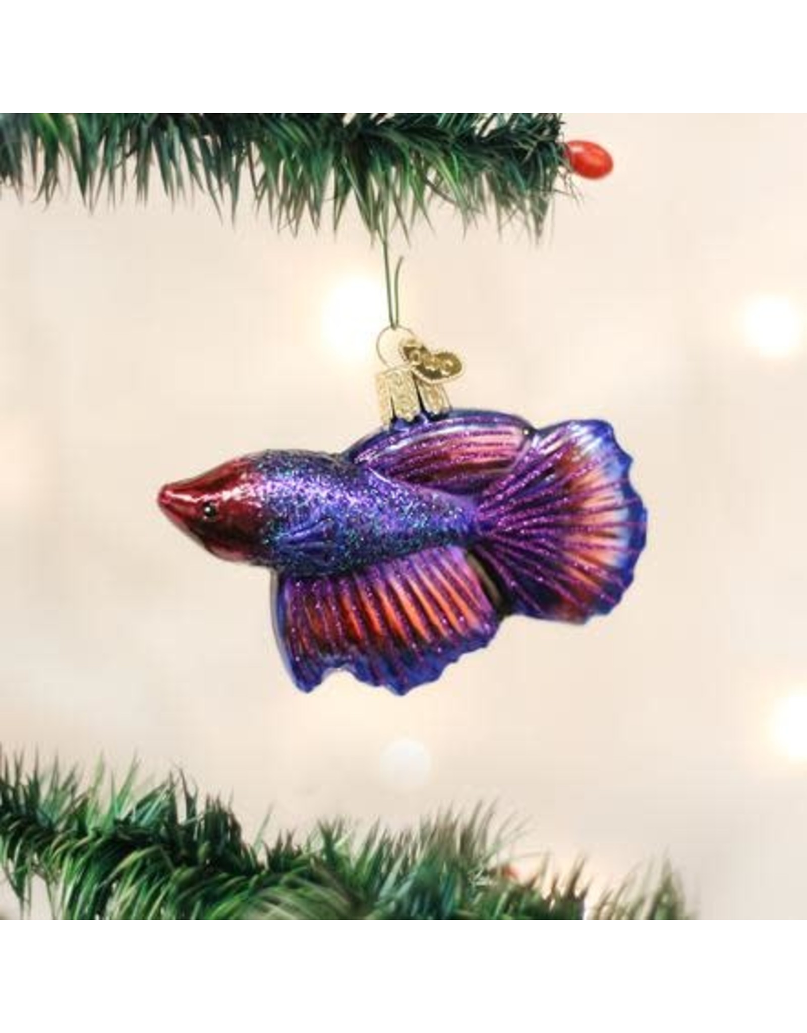 OLD WORLD CHRISTMAS BETTA FISH