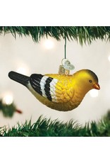 OLD WORLD CHRISTMAS AMERICAN GOLDFINCH