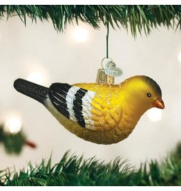 OLD WORLD CHRISTMAS AMERICAN GOLDFINCH