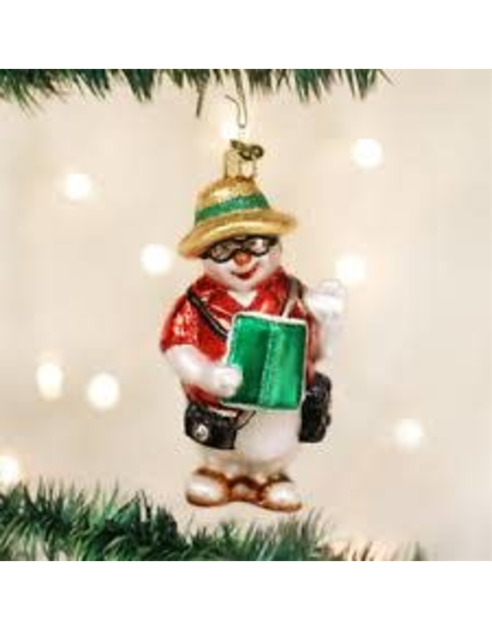 OLD WORLD CHRISTMAS SOUTH POLE SNOWMAN