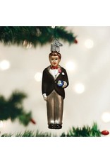 OLD WORLD CHRISTMAS GROOM-BRUNETTE