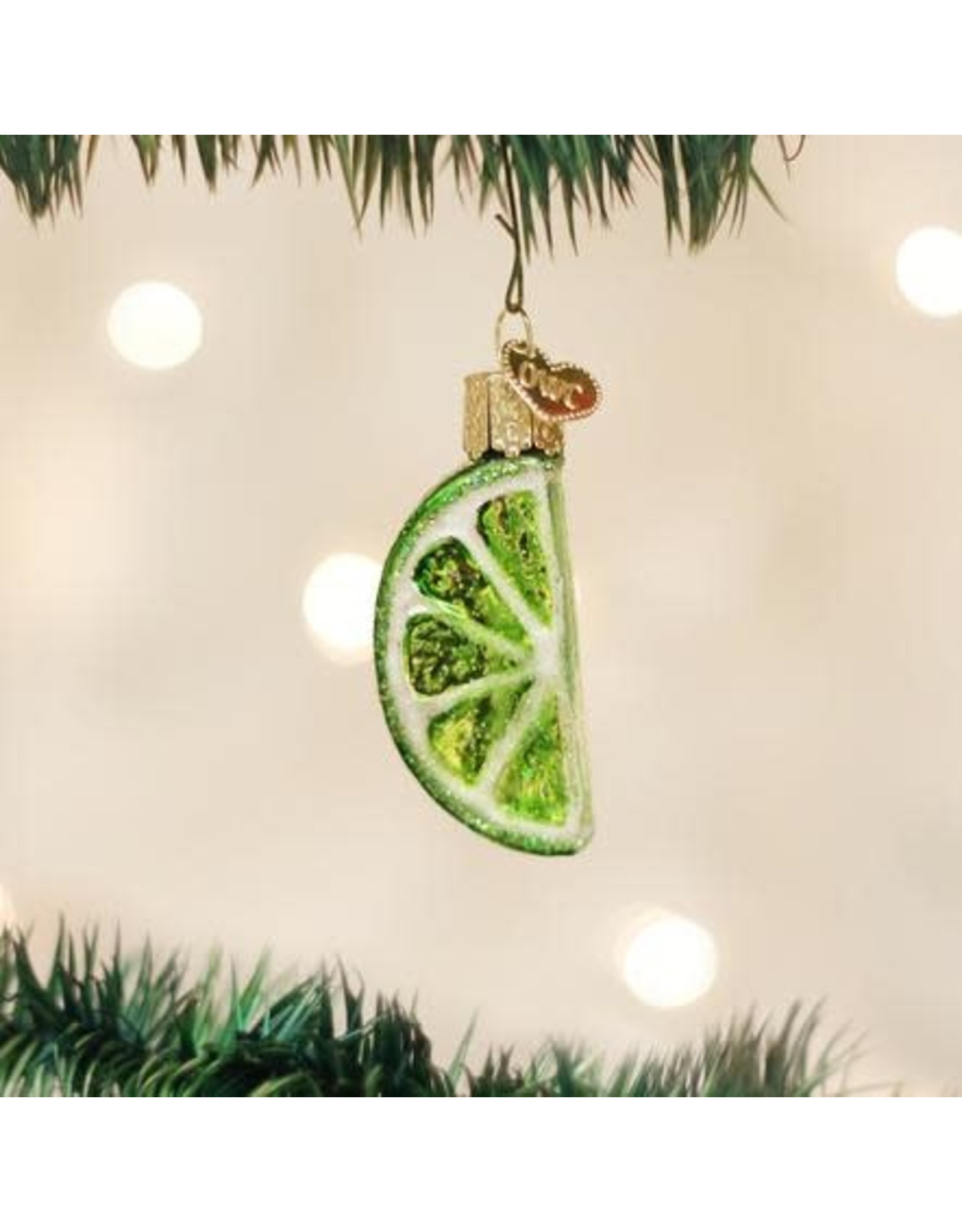 OLD WORLD CHRISTMAS 28107   LIME SLICE