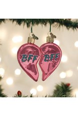 OLD WORLD CHRISTMAS 30054   BFF HEARTS