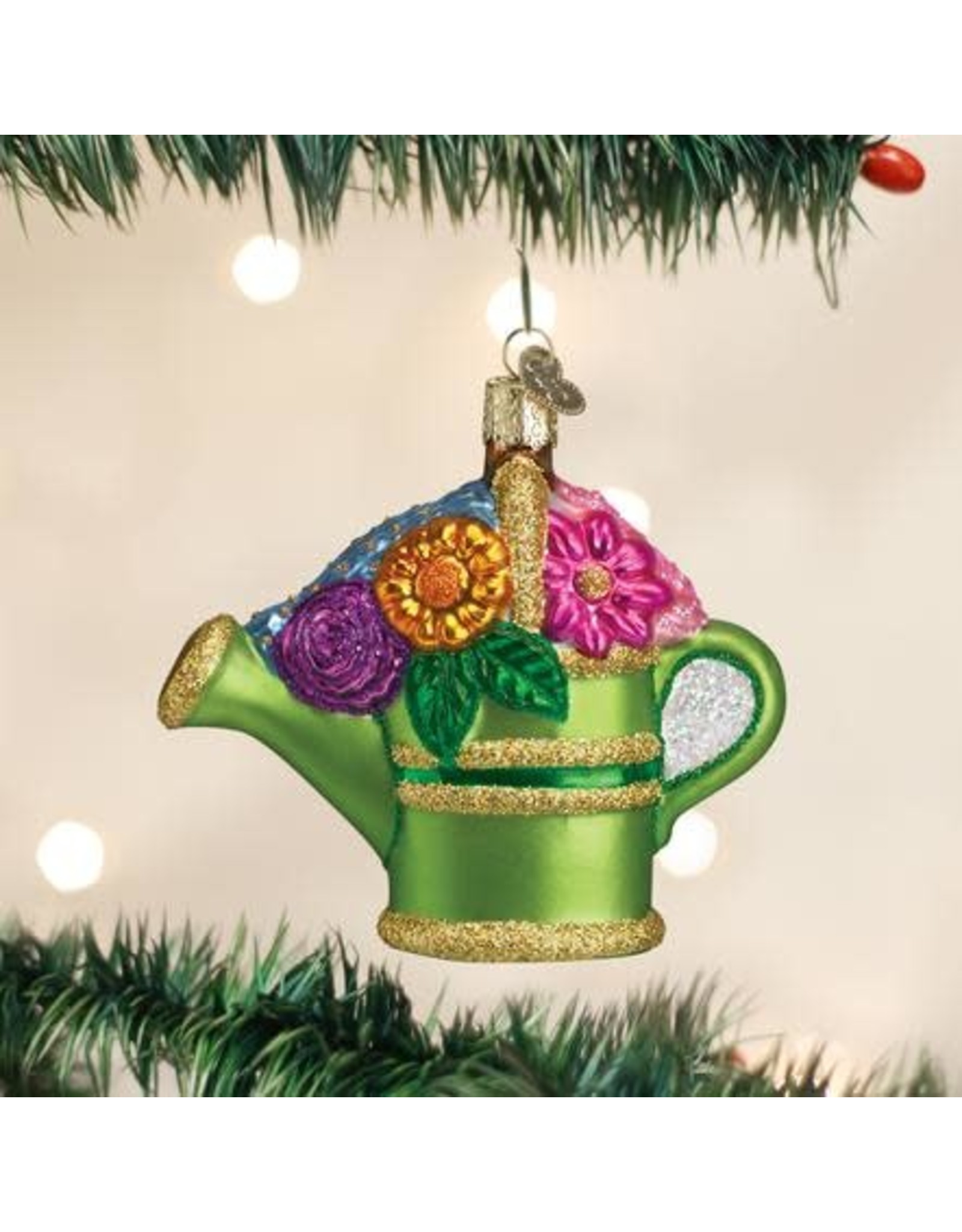 OLD WORLD CHRISTMAS 32044   WATERING CAN