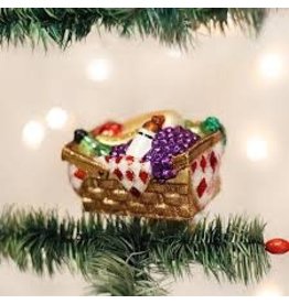 OLD WORLD CHRISTMAS PICNIC BASKET
