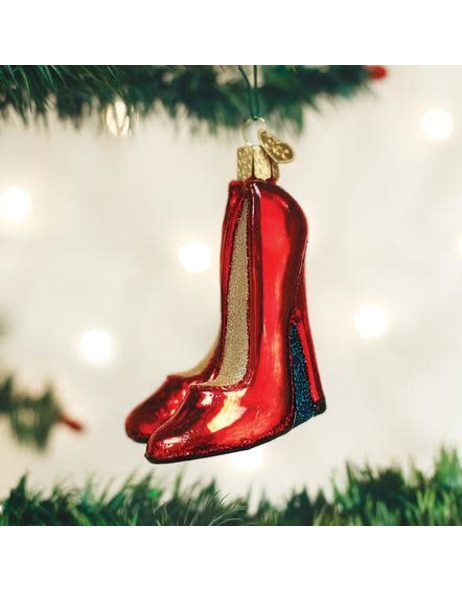 OLD WORLD CHRISTMAS 32266   GLAMOUR HEELS