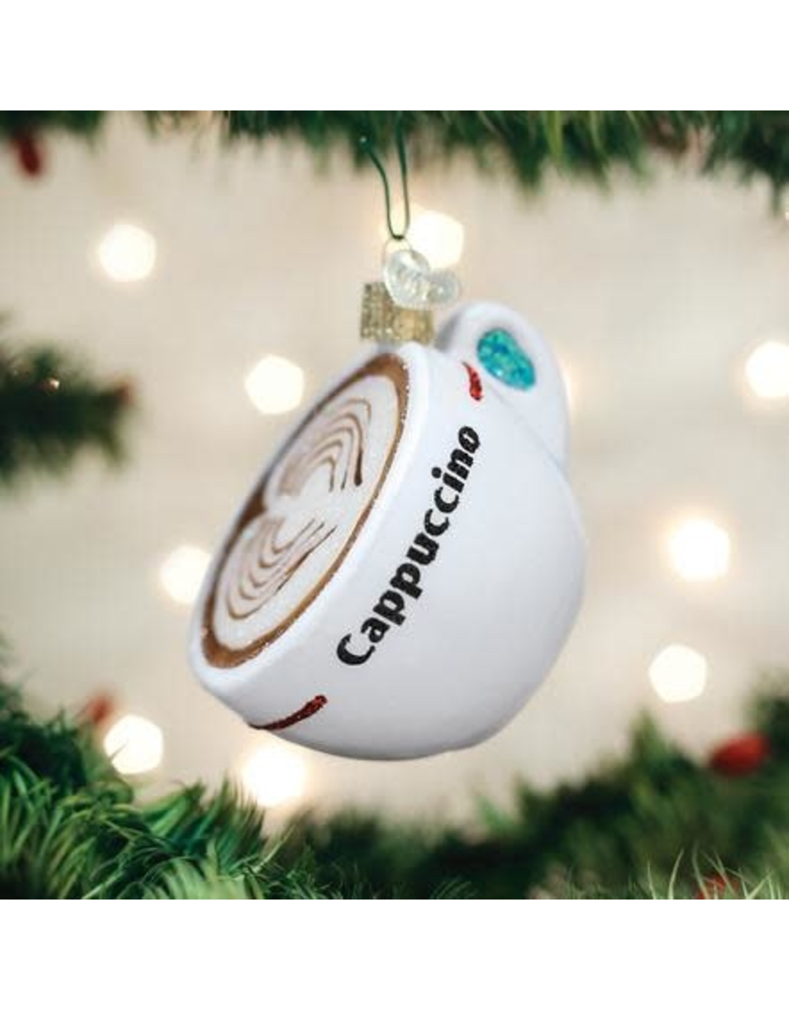 OLD WORLD CHRISTMAS 32309   CAPPUCCINO