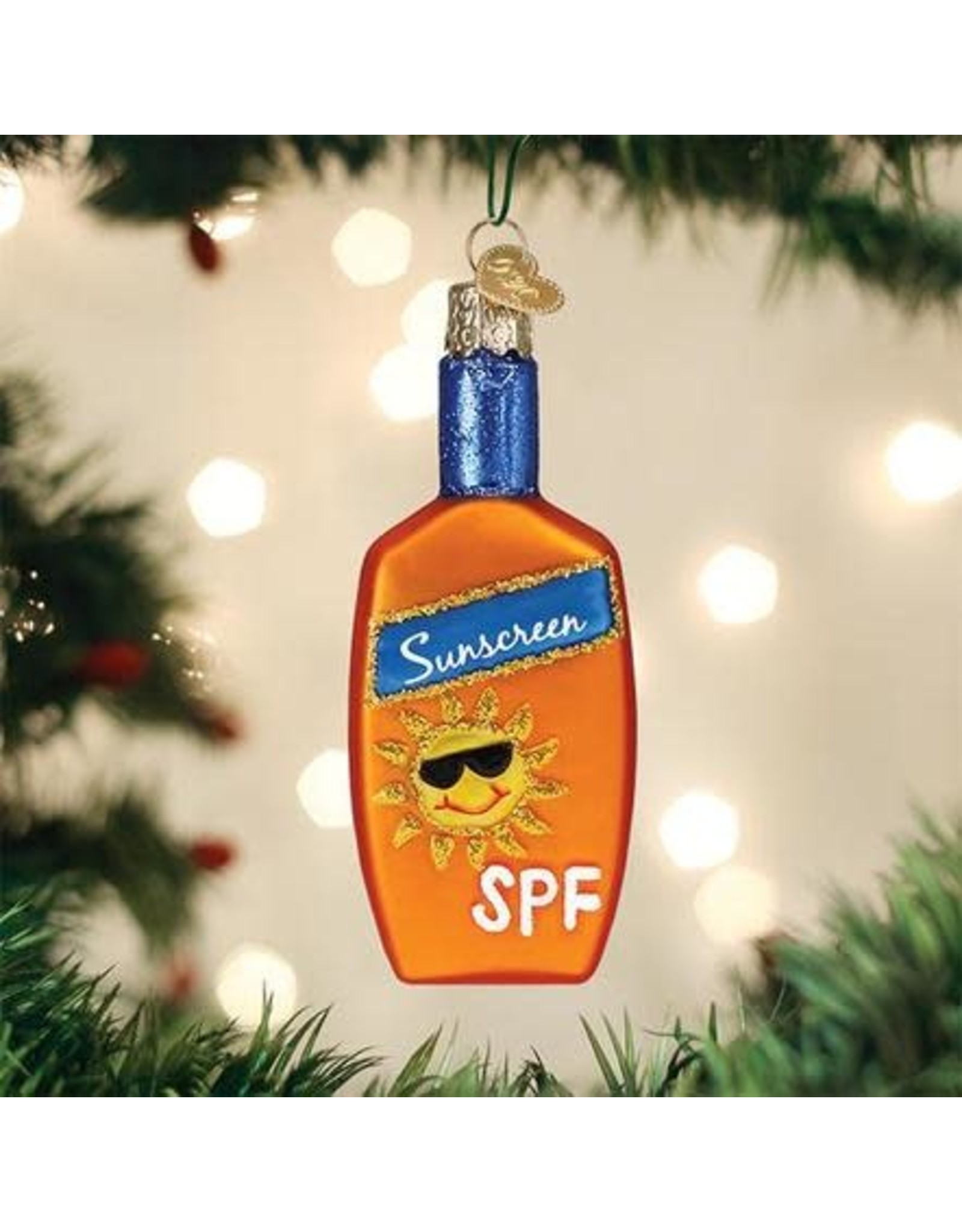 OLD WORLD CHRISTMAS 32414   SUNSCREEN