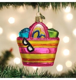 OLD WORLD CHRISTMAS 32415   BEACH BAG