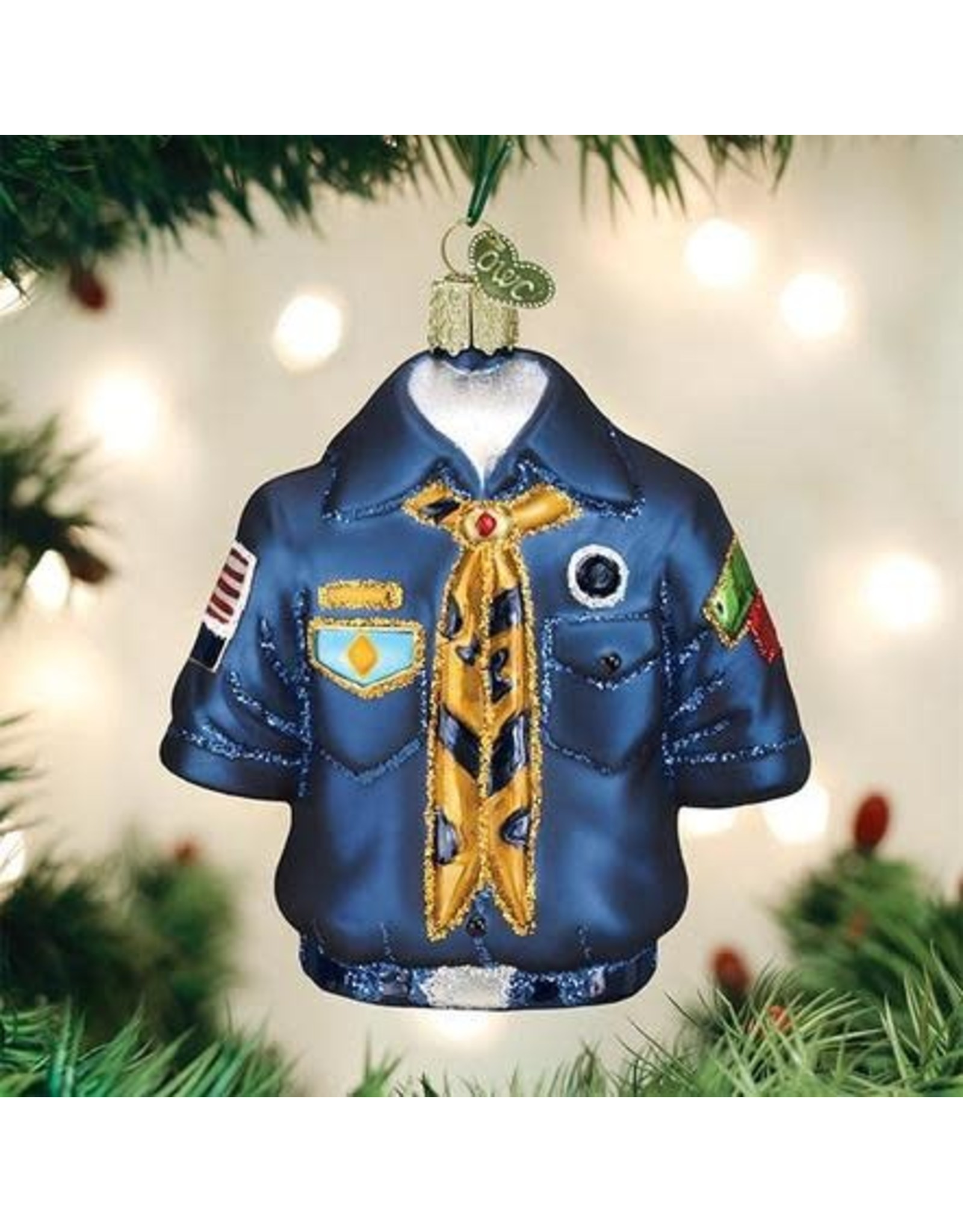 OLD WORLD CHRISTMAS SCOUT UNIFORM
