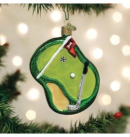 OLD WORLD CHRISTMAS 44156   PUTTING GREEN