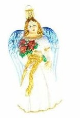 OLD WORLD CHRISTMAS FLORAL ANGEL
