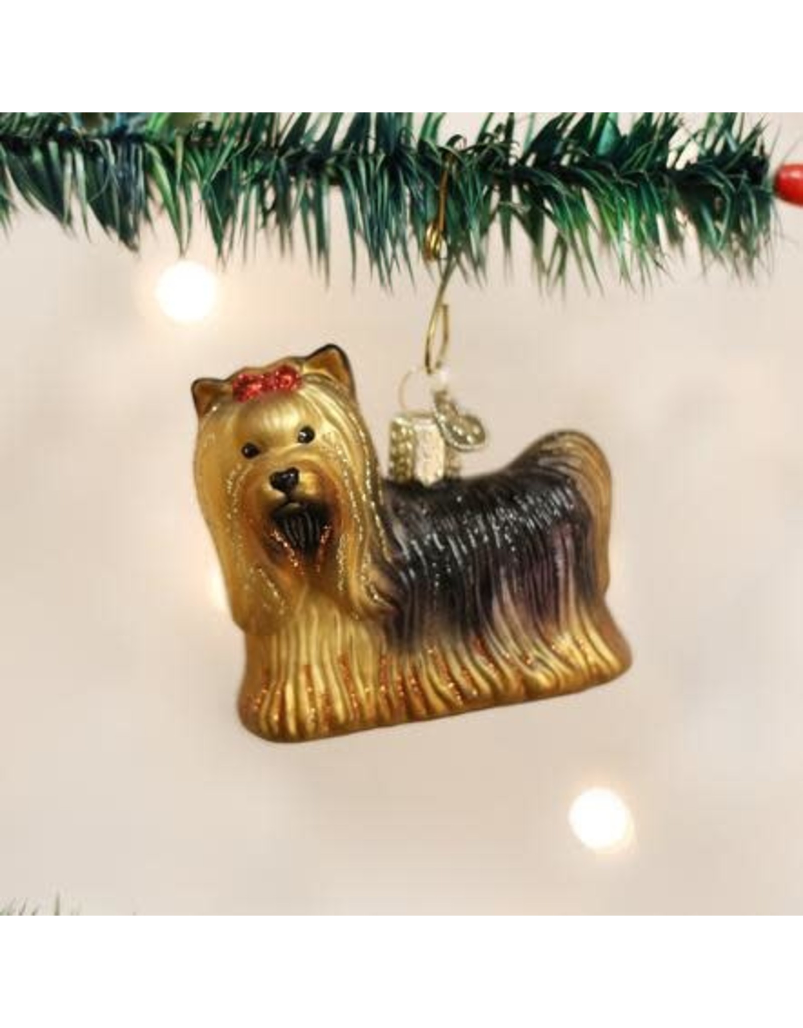 OLD WORLD CHRISTMAS 12151   YORKIE