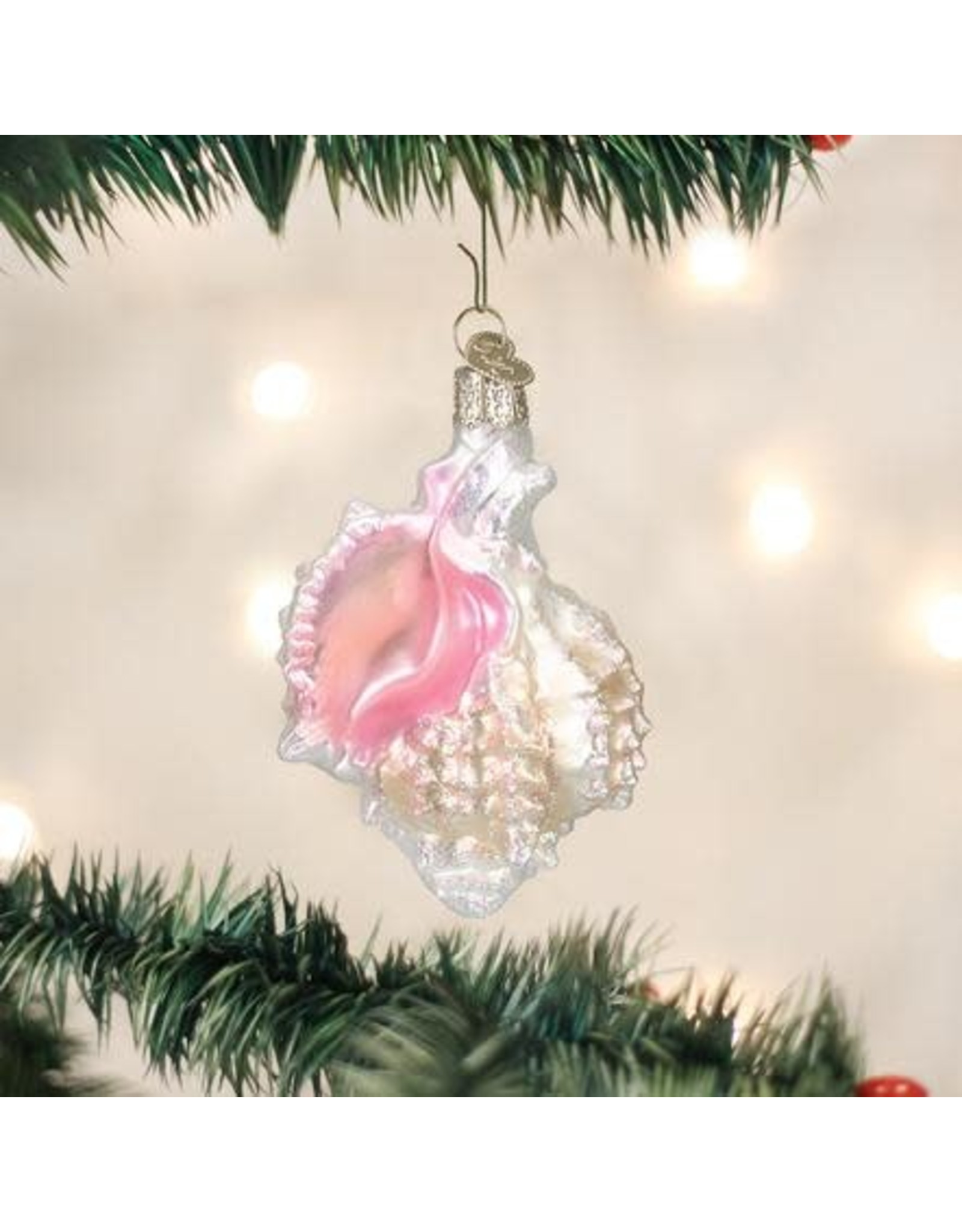 OLD WORLD CHRISTMAS MEXICAN SEASHELL