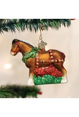 OLD WORLD CHRISTMAS HOLIDAY CLYDESDALE