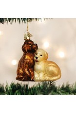 OLD WORLD CHRISTMAS PUPPY LOVE
