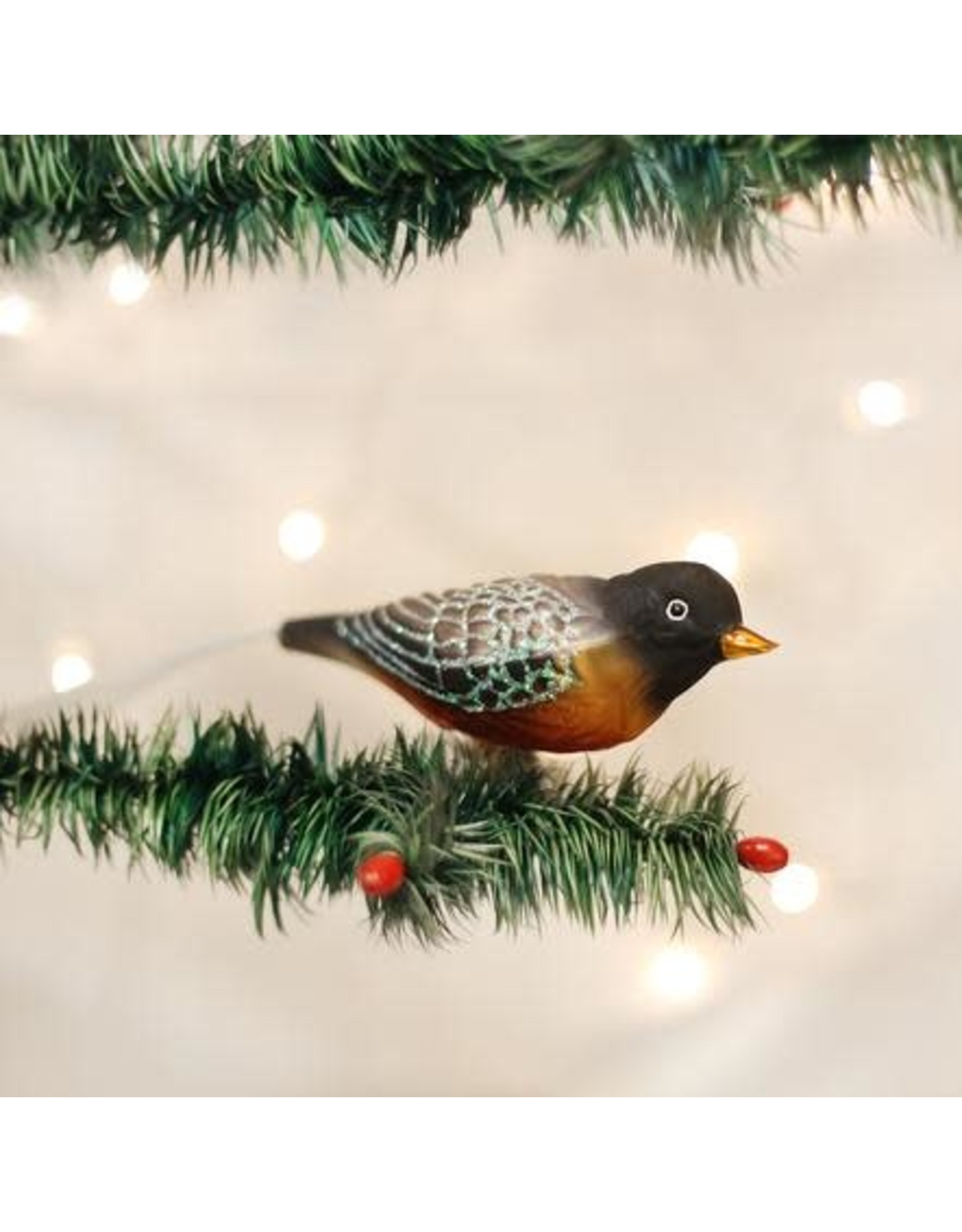 OLD WORLD CHRISTMAS 18088   ROBIN