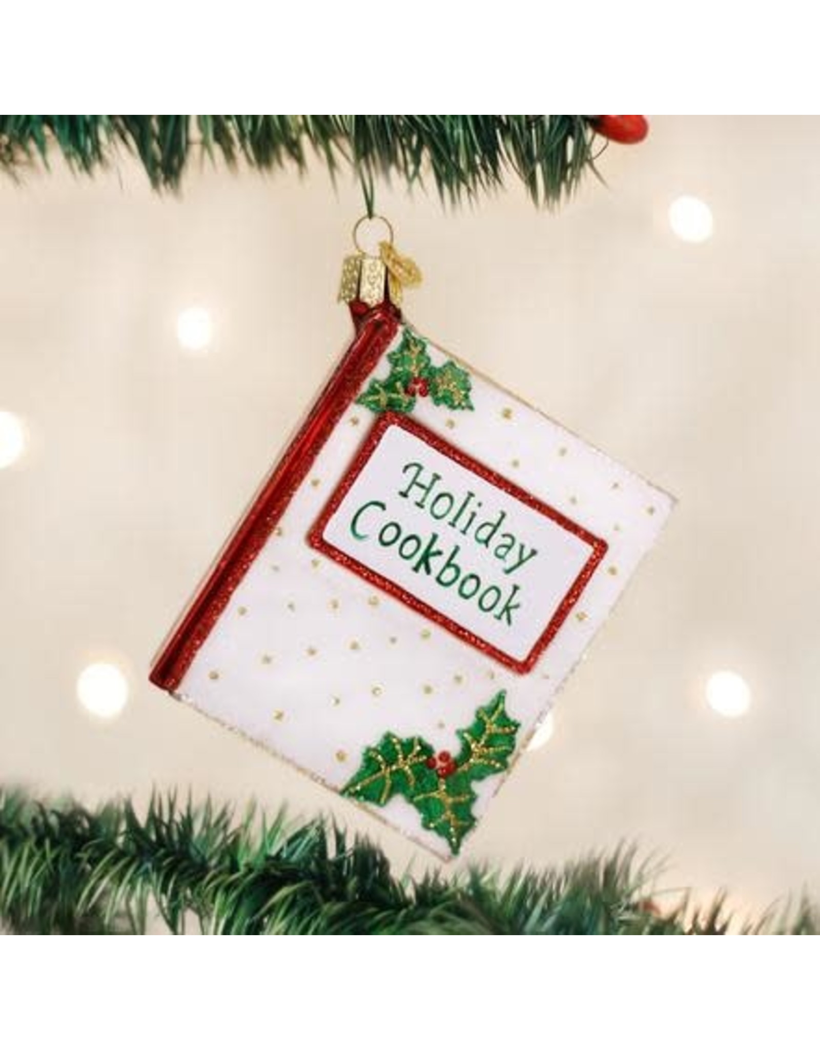 OLD WORLD CHRISTMAS 32145   CHRISTMAS COOKBOOK