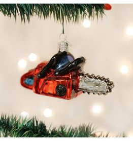 OLD WORLD CHRISTMAS 32162   CHAIN SAW