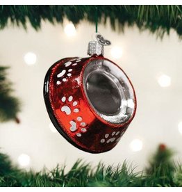 OLD WORLD CHRISTMAS DOG BOWL