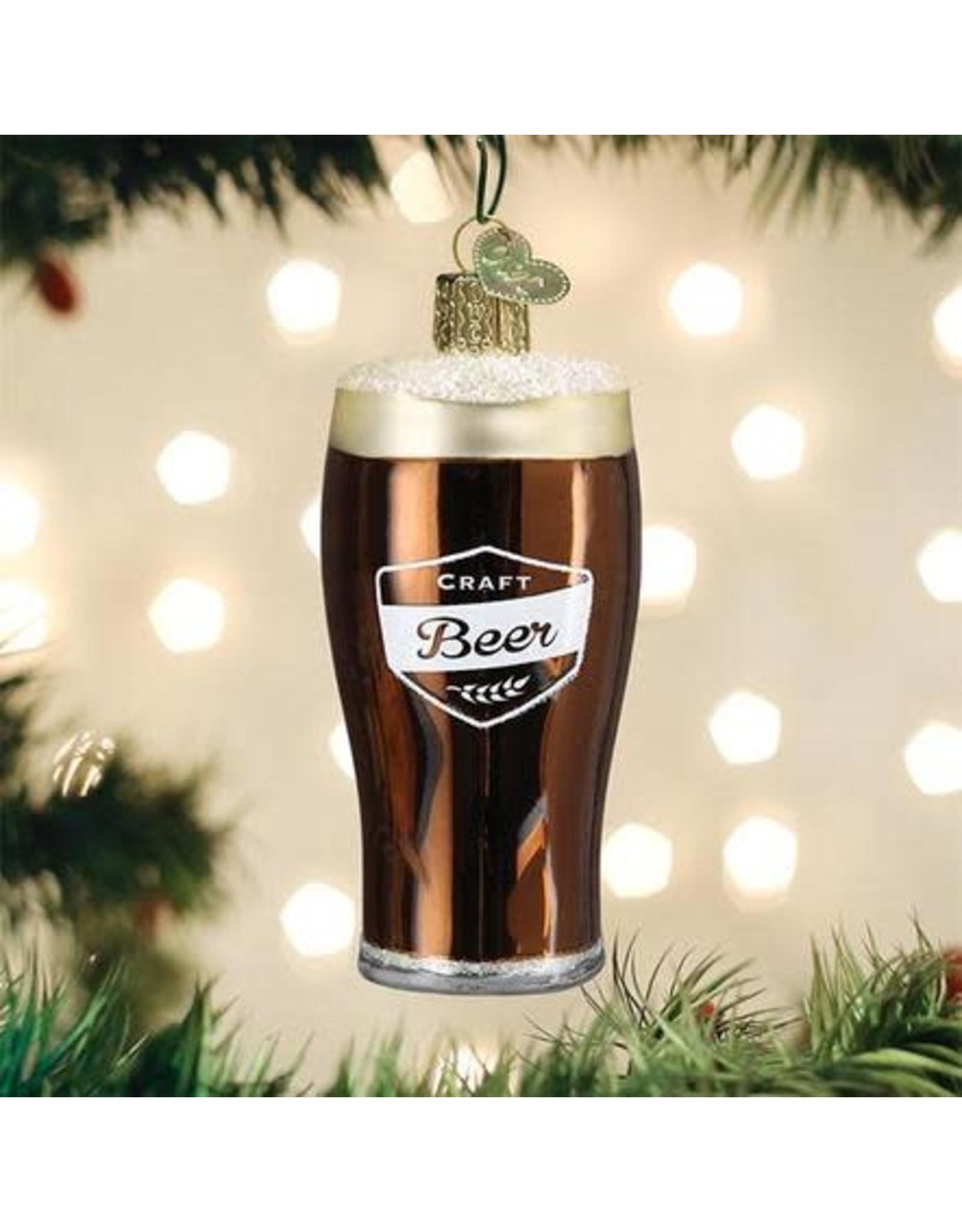 OLD WORLD CHRISTMAS 32404   CRAFT BEER