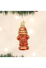 OLD WORLD CHRISTMAS 36038   FIRE HYDRANT