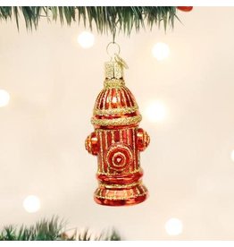 OLD WORLD CHRISTMAS 36038   FIRE HYDRANT