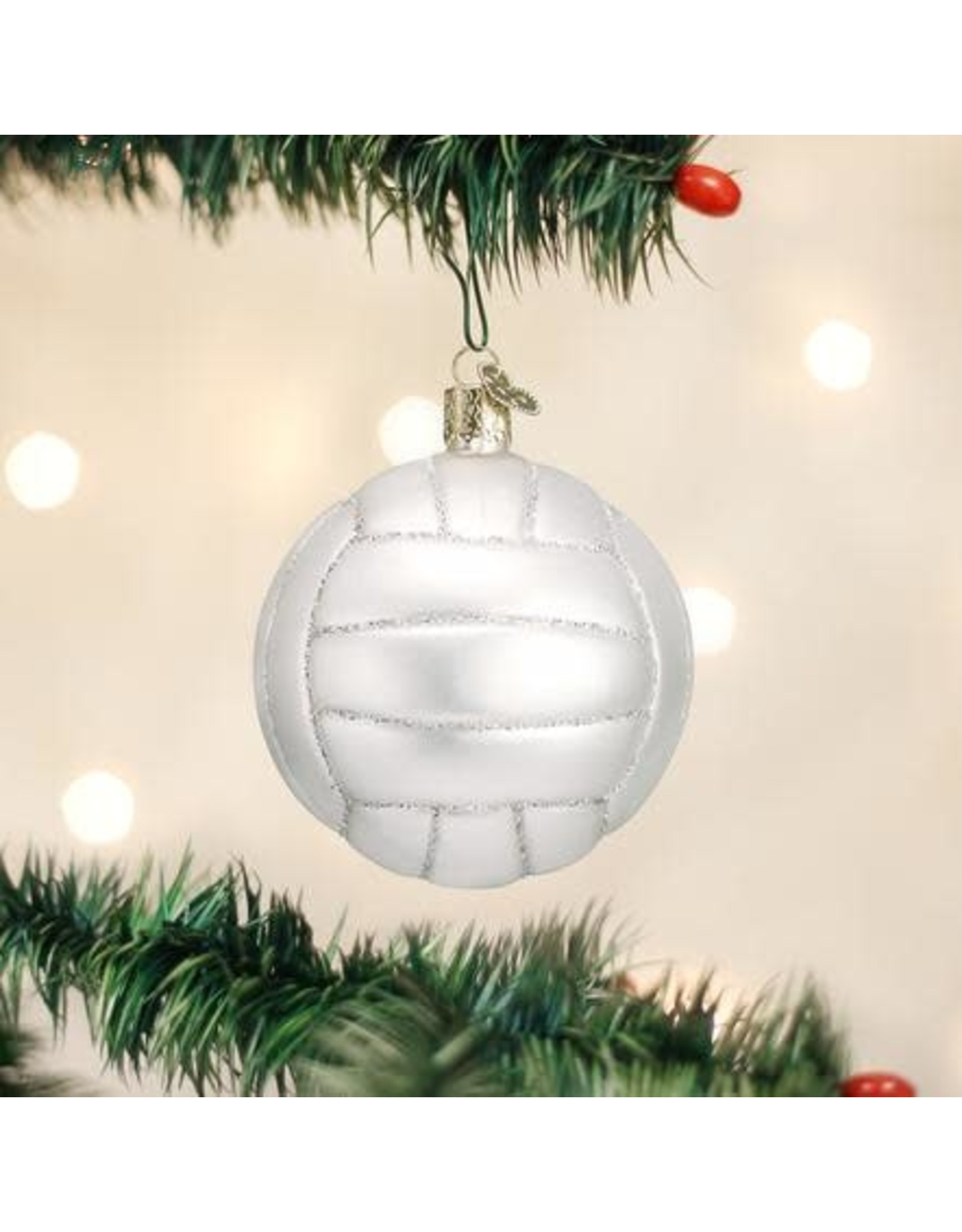 OLD WORLD CHRISTMAS 44022   VOLLEYBALL