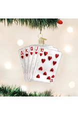 OLD WORLD CHRISTMAS 44035   ROYAL FLUSH