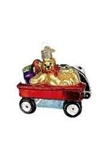 OLD WORLD CHRISTMAS TOY WAGON
