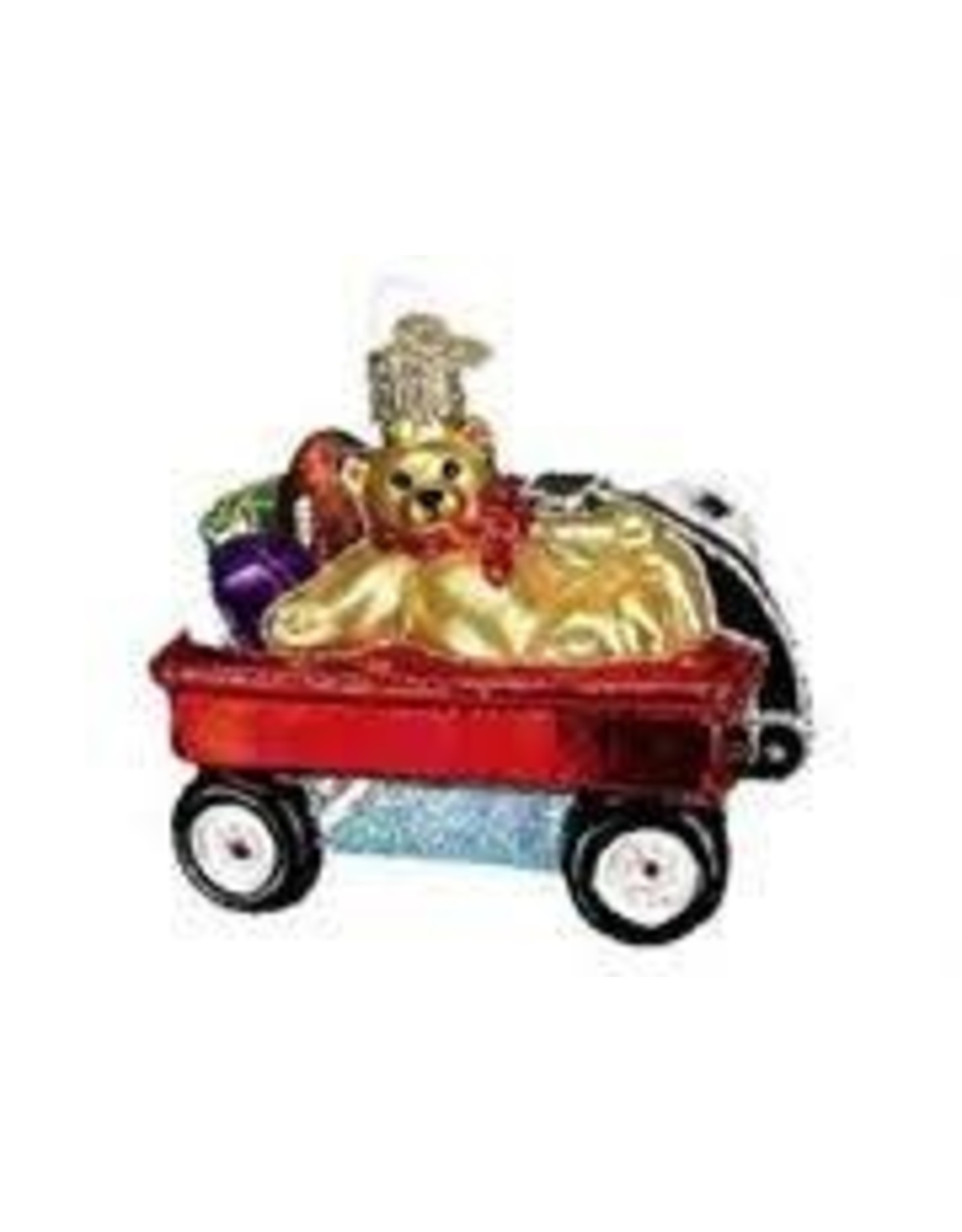 OLD WORLD CHRISTMAS TOY WAGON
