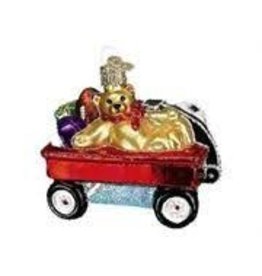 OLD WORLD CHRISTMAS TOY WAGON