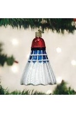 OLD WORLD CHRISTMAS BADMINTON BIRDIE