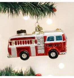 OLD WORLD CHRISTMAS 46005   FIRE TRUCK