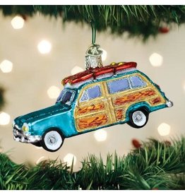 OLD WORLD CHRISTMAS 46071   SURF'S UP WAGON