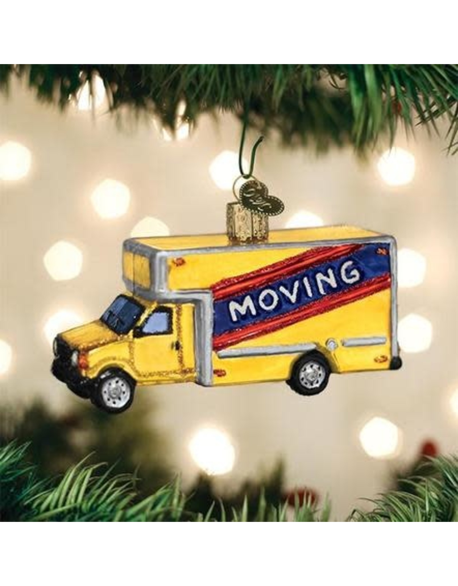OLD WORLD CHRISTMAS 46082   MOVING TRUCK