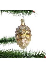 OLD WORLD CHRISTMAS LARGE GOLD CONE