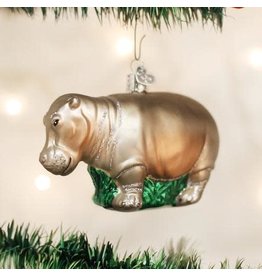 OLD WORLD CHRISTMAS 12158   HIPPOPOTAMUS