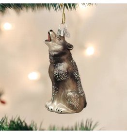 OLD WORLD CHRISTMAS 12163   HOWLING WOLF