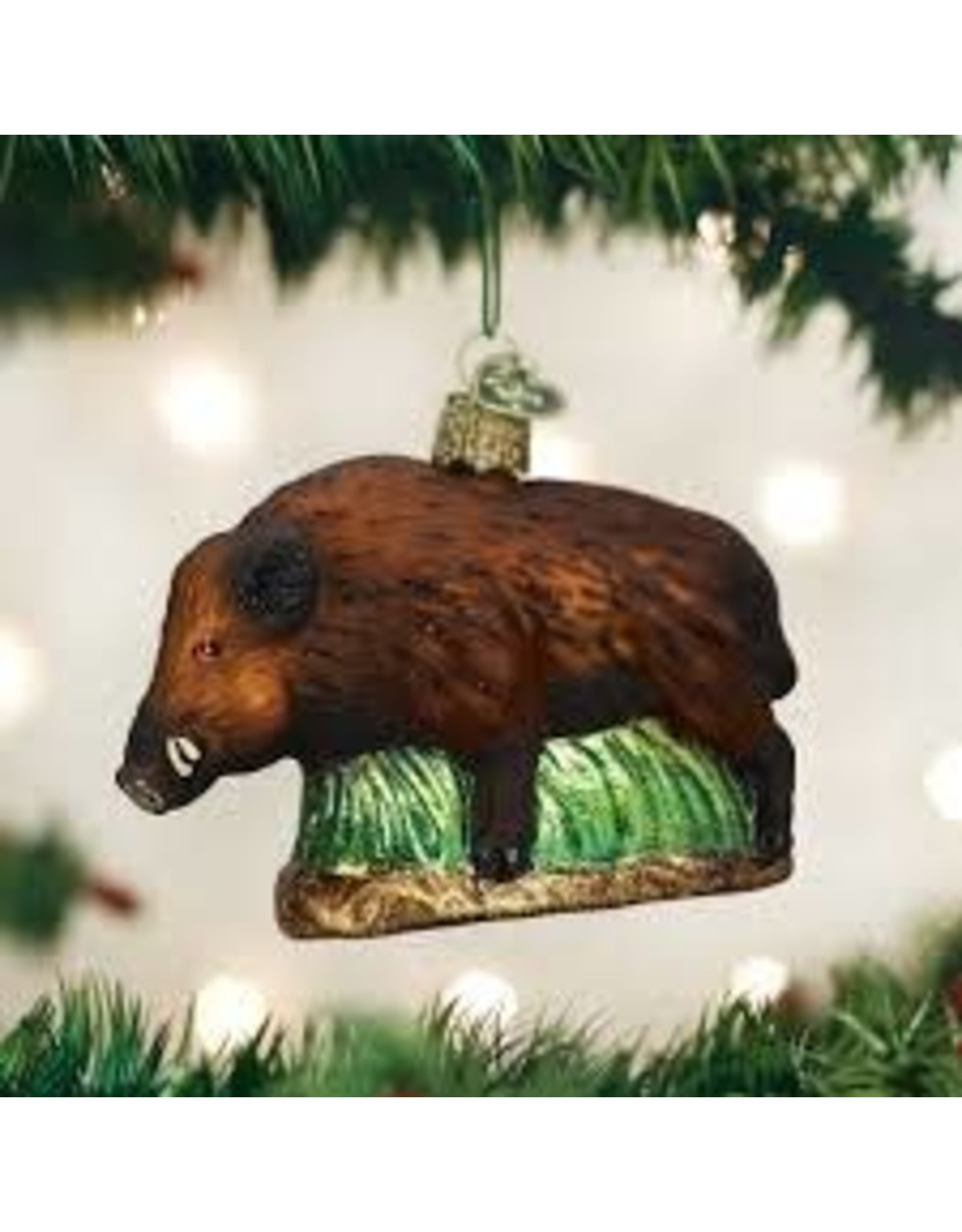 OLD WORLD CHRISTMAS WILD BOAR