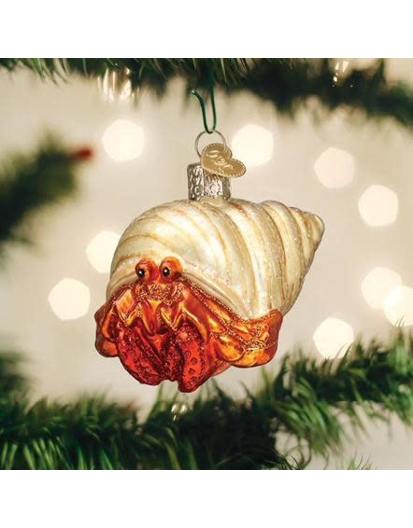 OLD WORLD CHRISTMAS HERMIT CRAB