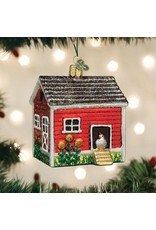 OLD WORLD CHRISTMAS 16128   CHICKEN COOP