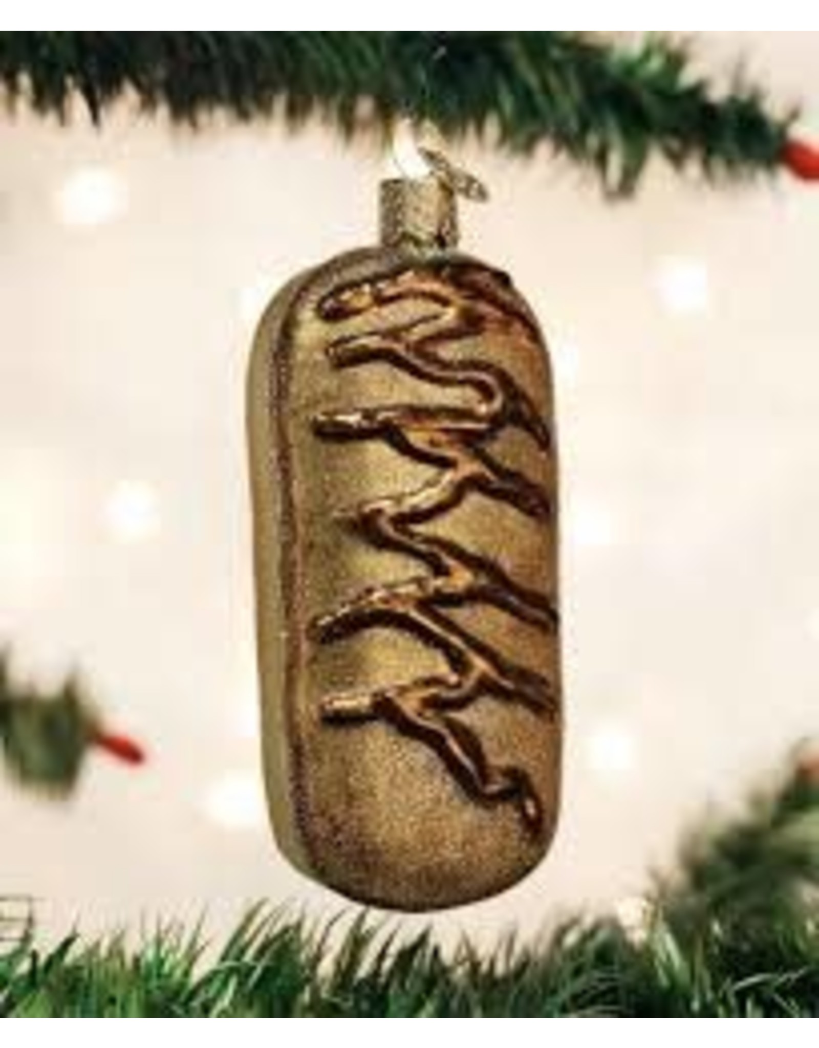 OLD WORLD CHRISTMAS MAPLE BAR