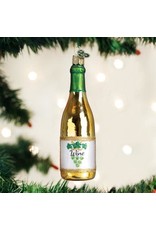 OLD WORLD CHRISTMAS 32303   WHITE WINE BOTTLE