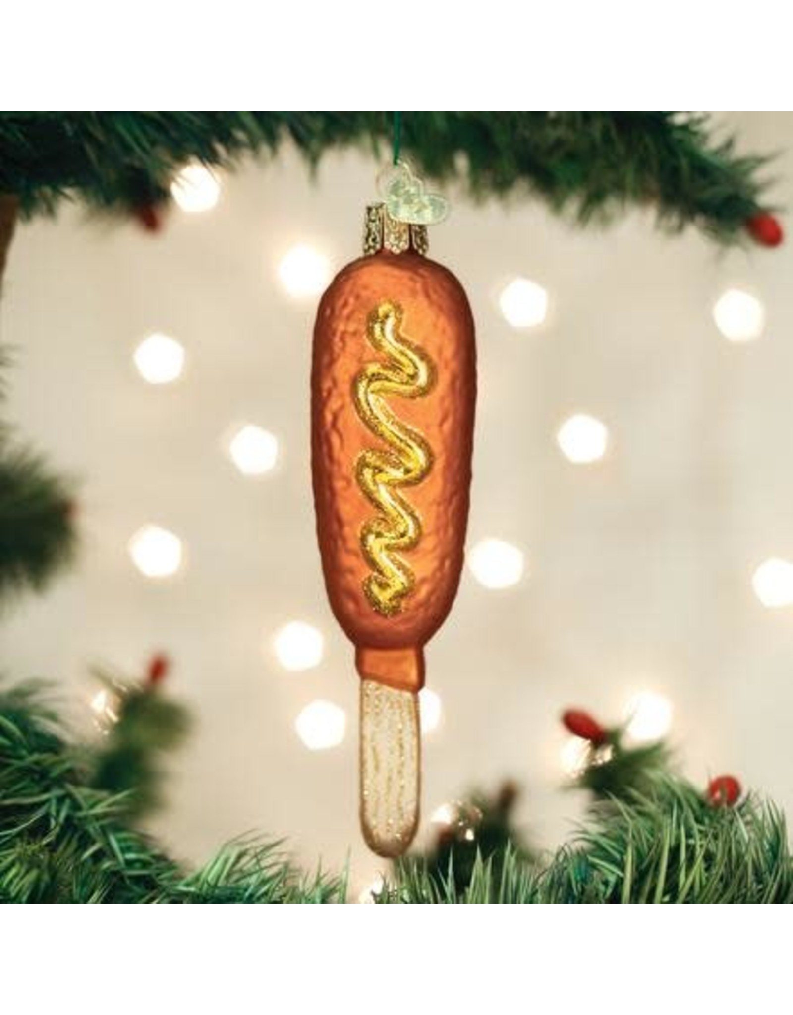 OLD WORLD CHRISTMAS 32327   CORN DOG