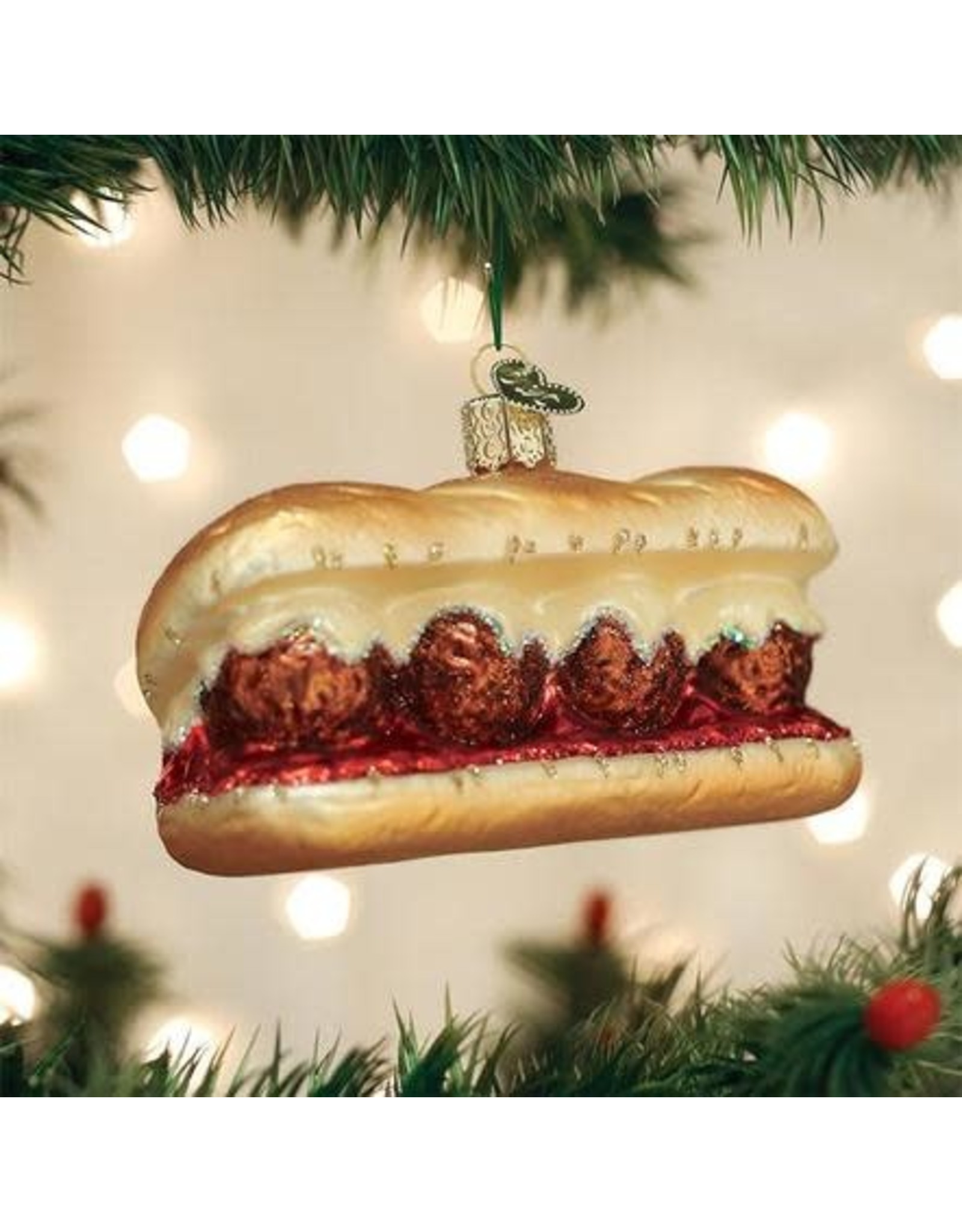 OLD WORLD CHRISTMAS MEATBALL SANDWICH