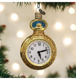 OLD WORLD CHRISTMAS POCKET WATCH
