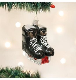 OLD WORLD CHRISTMAS 44046   HOCKEY SKATES