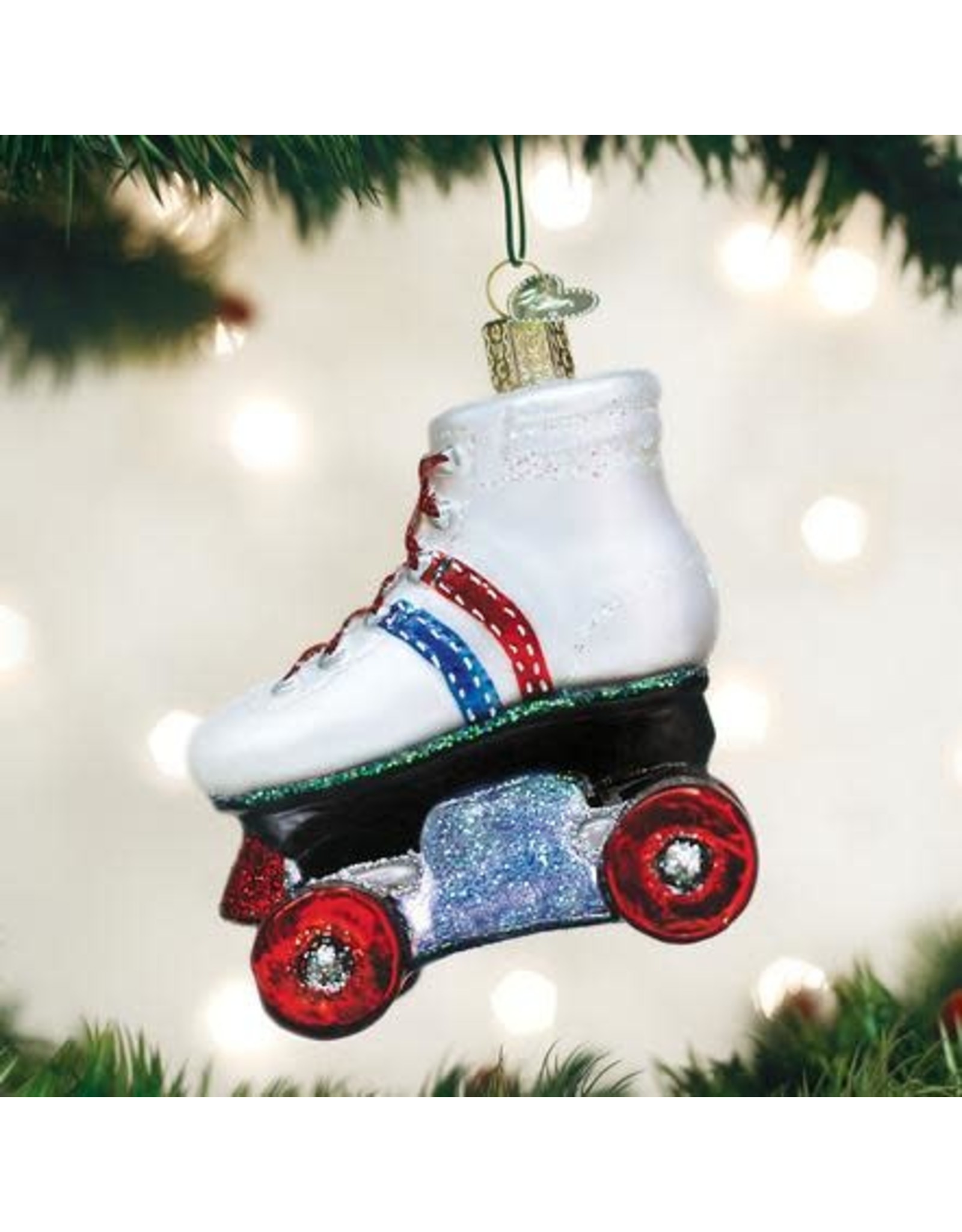 OLD WORLD CHRISTMAS 44097   ROLLER SKATE