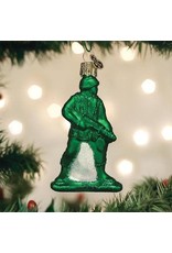 OLD WORLD CHRISTMAS 44144   ARMY MAN TOY